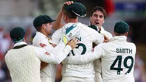 Australia team won the initial shock in the second innings by 174 runs, Warner, Labushen and Smith fail 