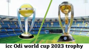 icc Odi world cup 2023 trophy